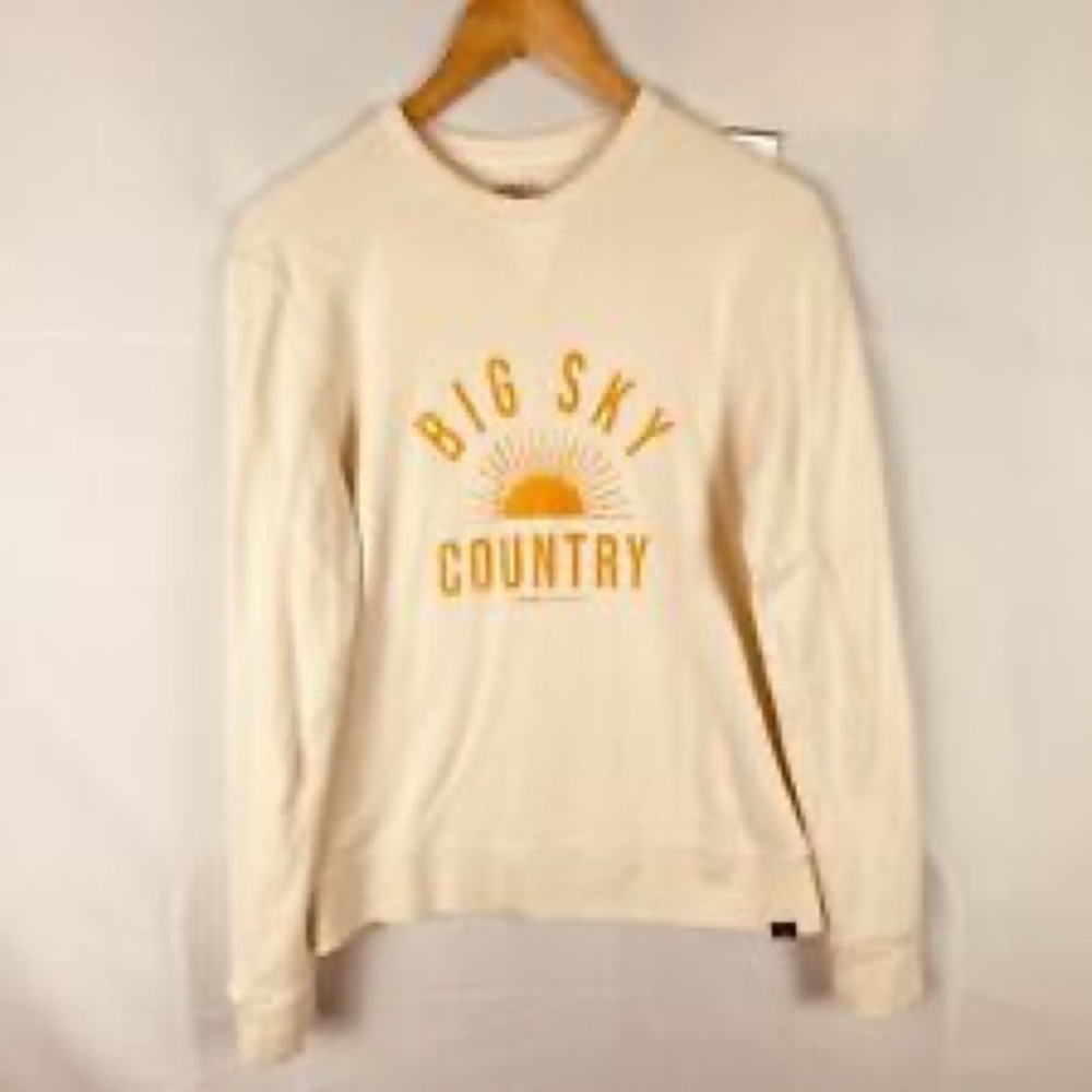 Faherty lightly worn Big Sky Country sweatshirt. Size Small